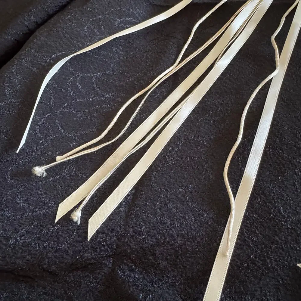 Renaissance Faire Ribbon Rosette Streamers Anna Konya Handmade Cosplay Fairycore